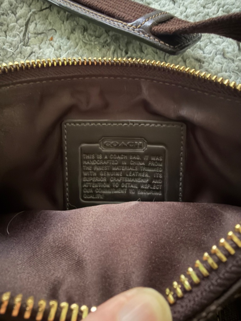 Coach cross body bag - Picture 7 of 10